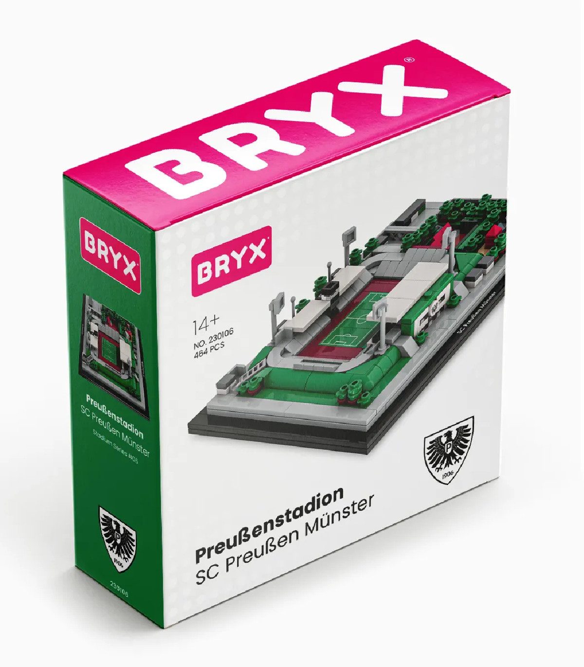 BRYX Preußen Stadion – SC Preußen Münster Konstruktionsspielsteine, (464 St)