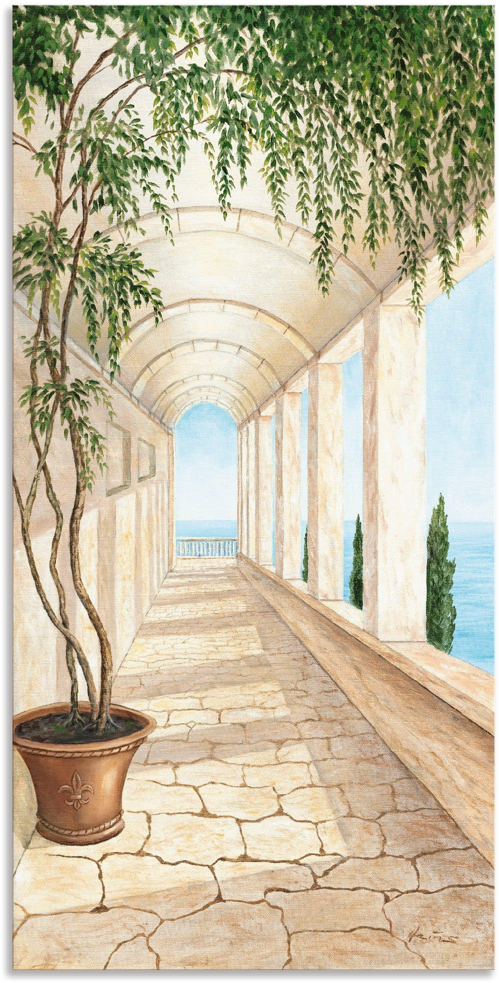 Artland Wandbild Capri, Gebäude (1 St), günstig online kaufen