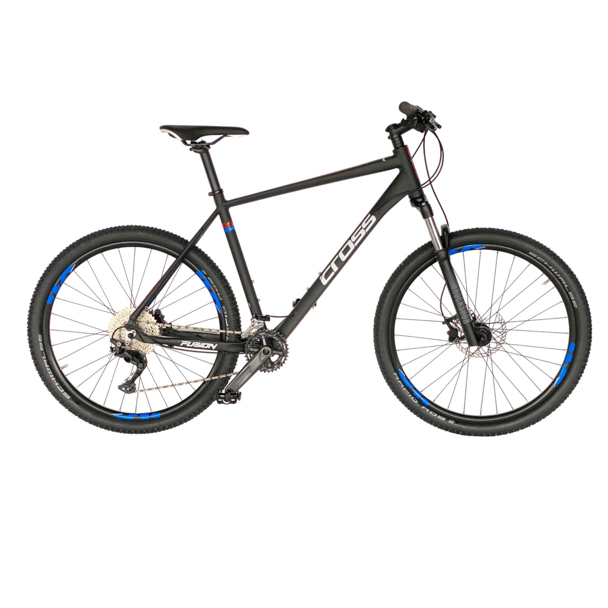 Airtracks Mountainbike 27,5 Zoll Mountainbike FUSION X MTB, 12 Gang, (Shimano Deore RD-M6100 SGS), ROCK SHOX JUDY SILVER - 46 50 54 cm - Mod. 2026