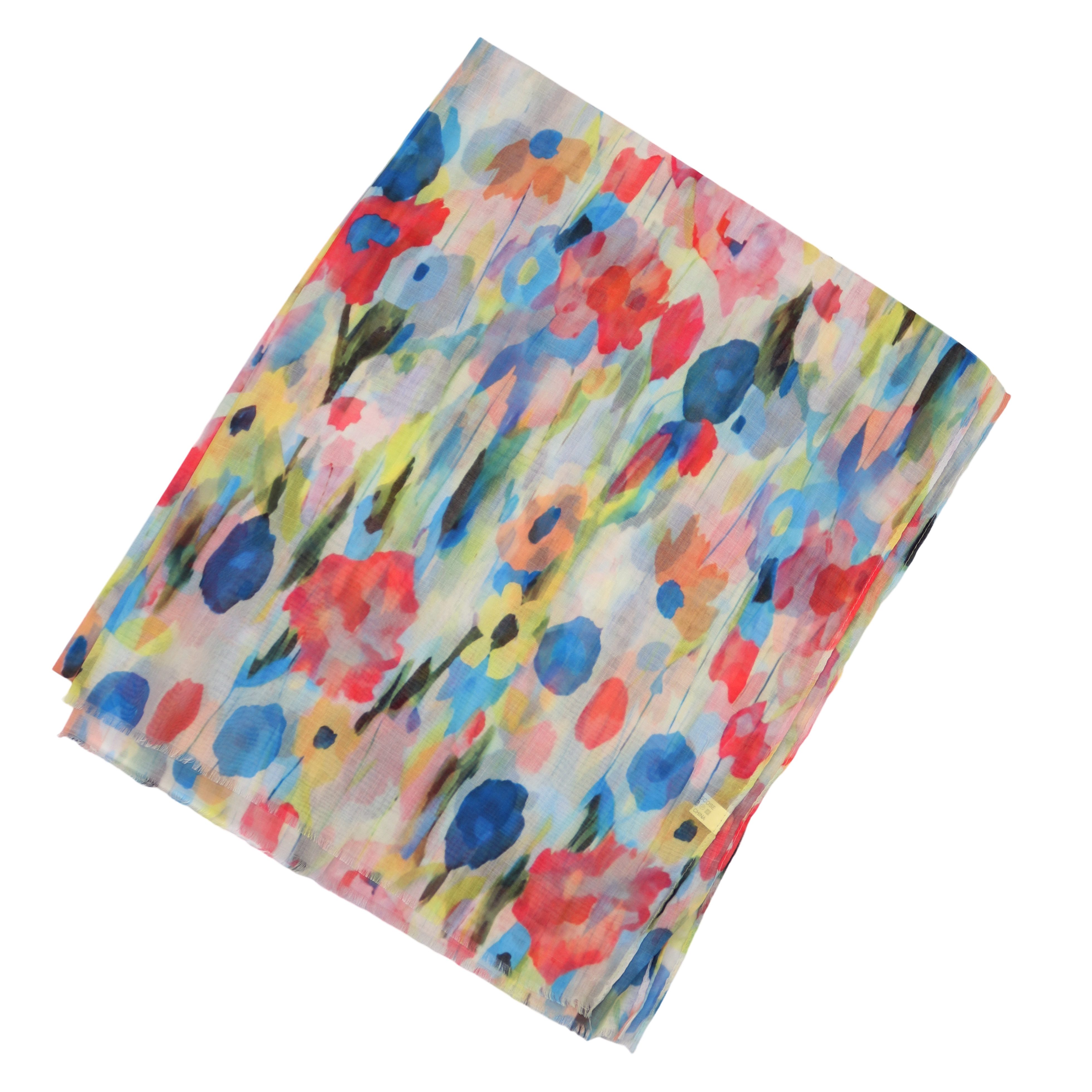 MIRROSI Modeschal Weicher & Leicht Großes Schal, ca.75x180cm, Bunt Print, ( günstig online kaufen