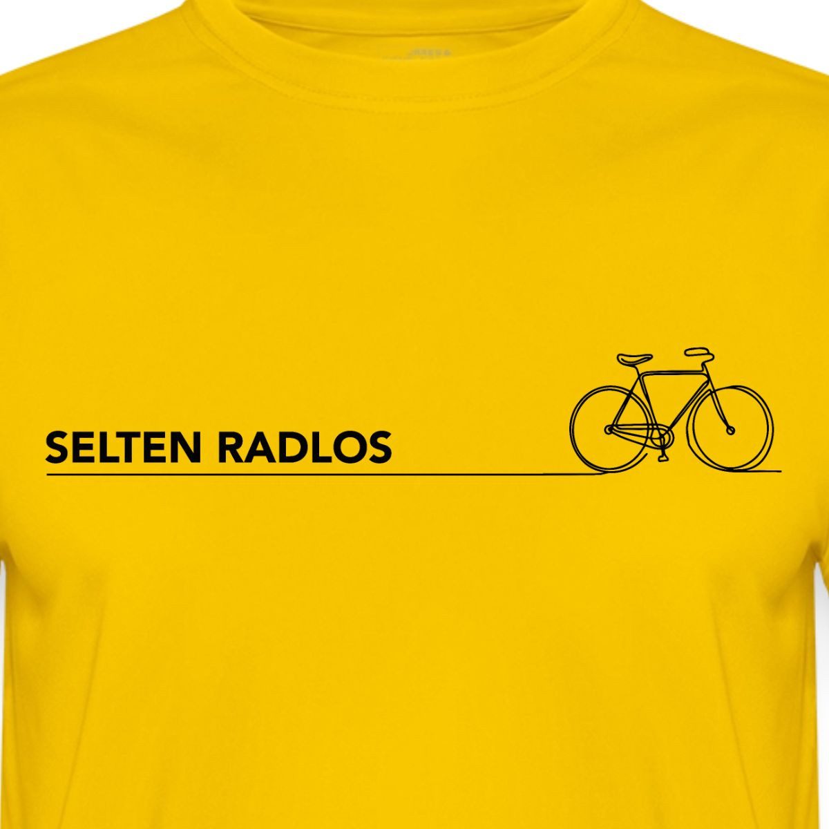 Spreadshirt Funktionsshirt Selten Radlos Minimalistisch Fahrrad Spruch Funktionsshirt Herren (1-tlg)