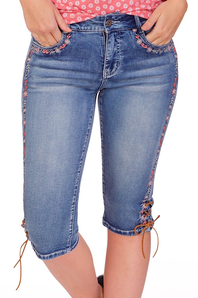 Piz Palü Trachtenjeans Trachtenjeans Damen - HAFENLOHR KB - denim
