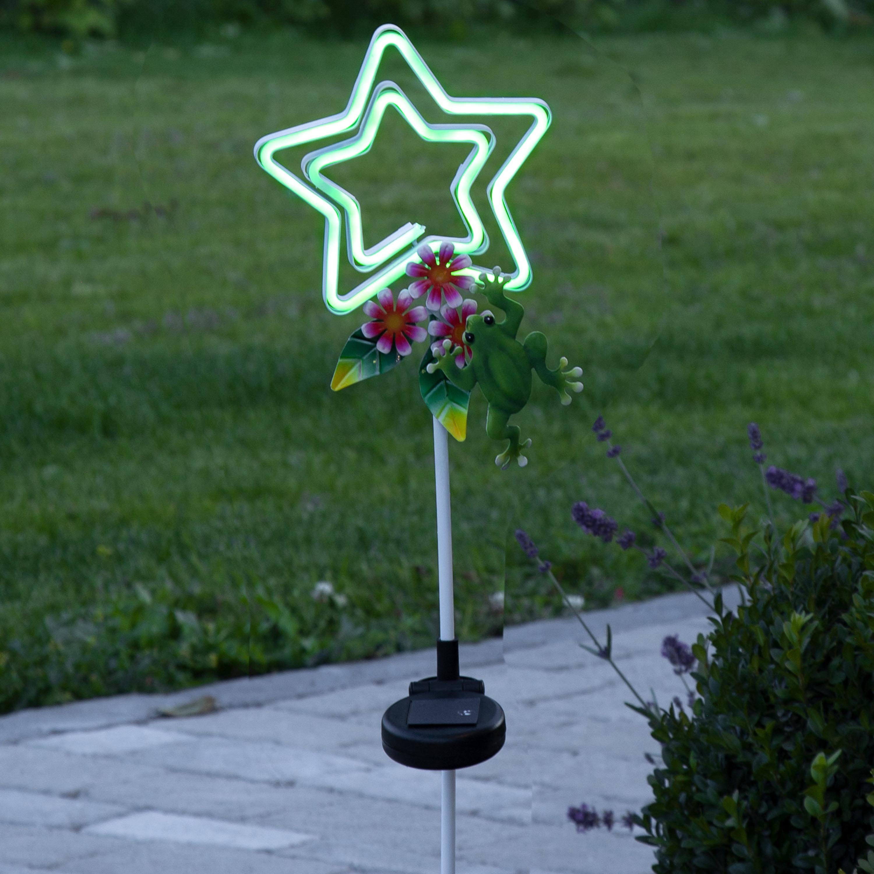 Trading Linny TRADING Solar Linny Wegeleuchte STAR LED Dekolicht Star Star, Star