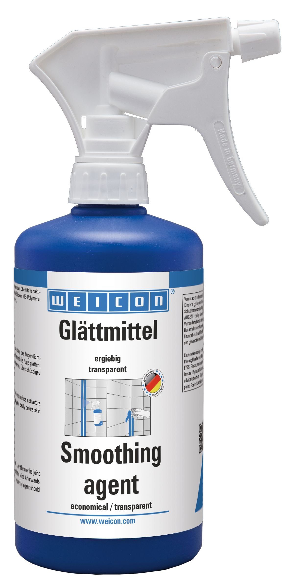 Dichtstoff Glättmittel, für elastische Kleb- und Dichtstoffe, farblos