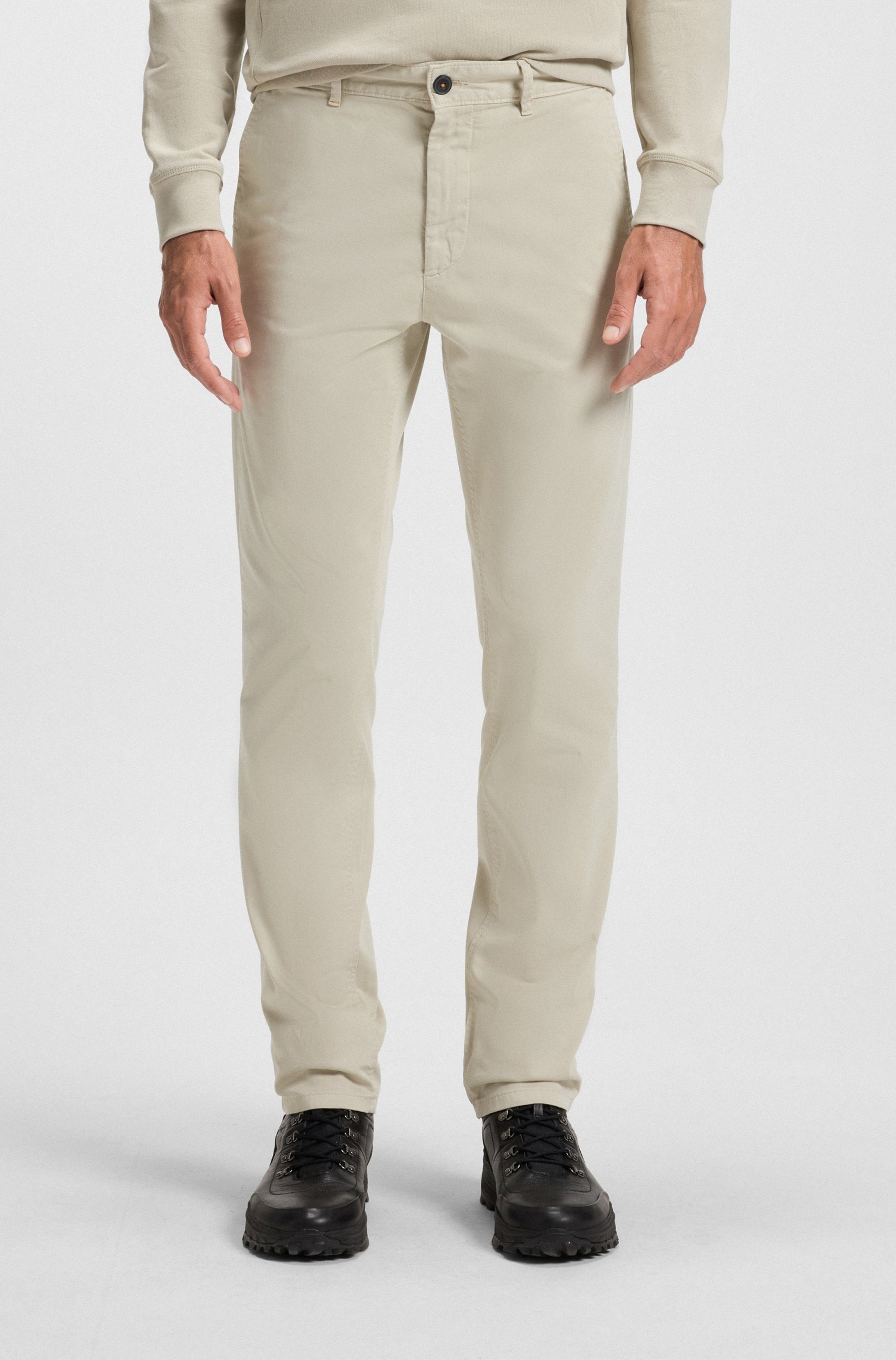 BOSS ORANGE Chinohose slim mit Gesäßtaschen