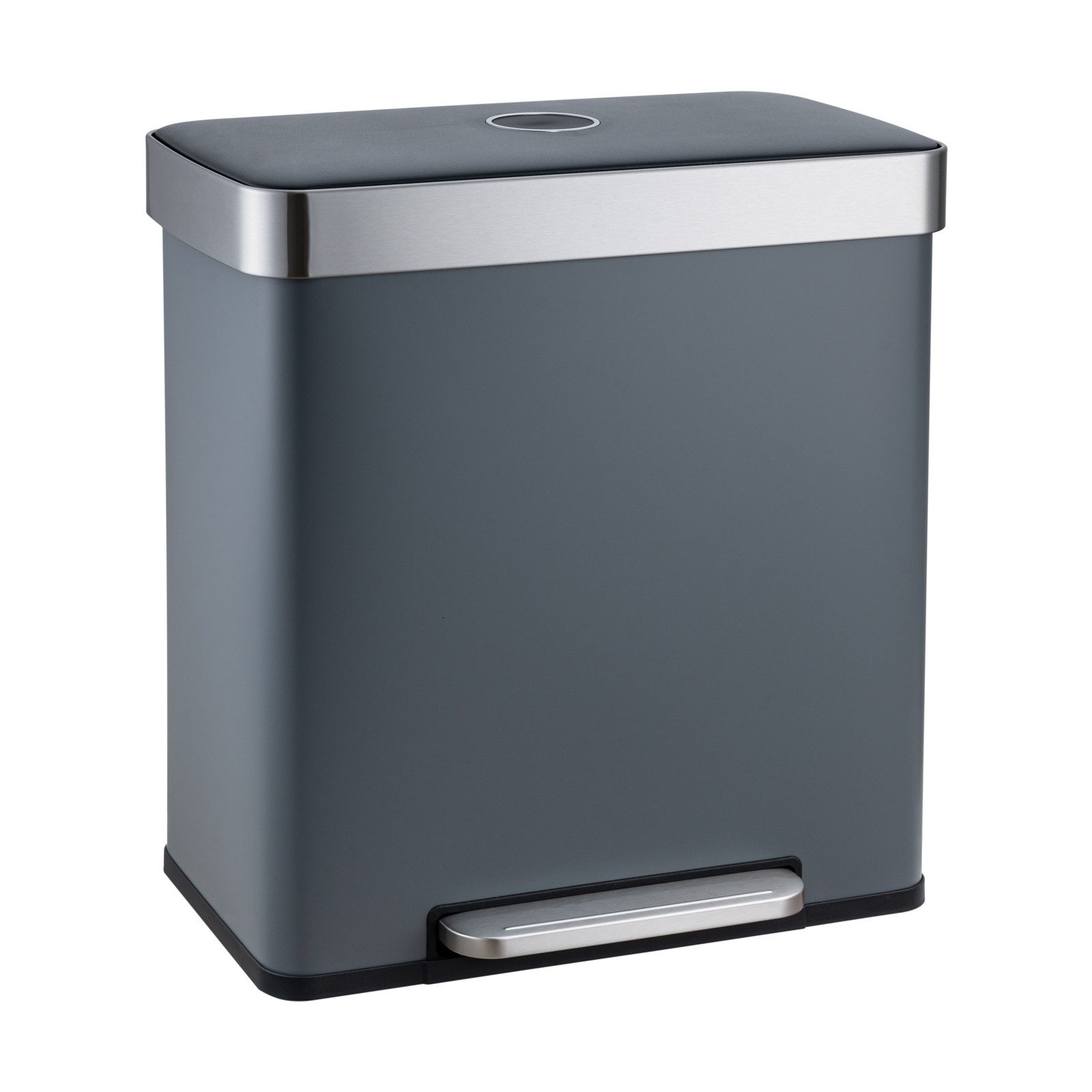 SVITA Mülleimer LT2X30, 60l, Tretpedal, Soft-Close-Funktion, herausnehmbarer Inneneimer