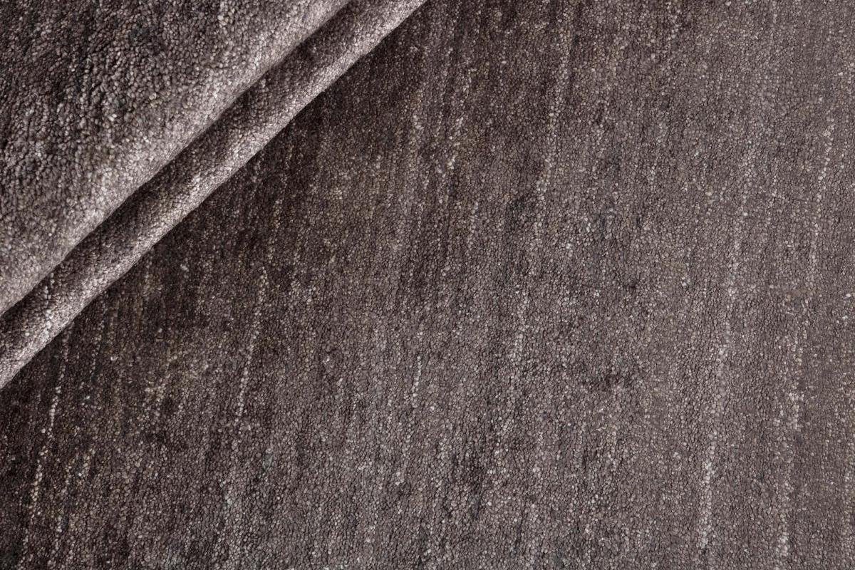 Nain rund, Loom Shine 12 / Moderner Orientteppich Orientteppich Rund, Design 201x199 mm Trading, Designteppich Höhe: