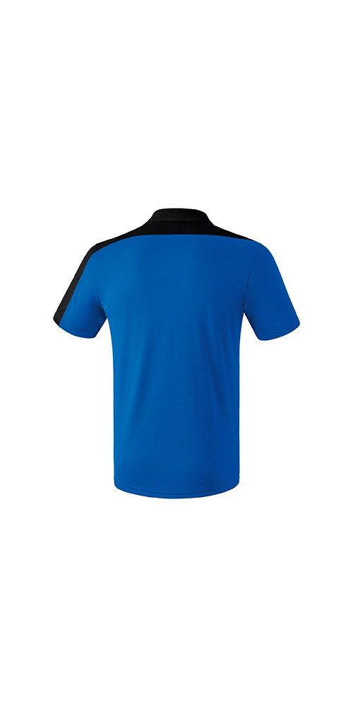 Erima T-Shirt Sport-Polo Club 1900 2.0 (100% Polyester) royalblau/schwarz Kinder