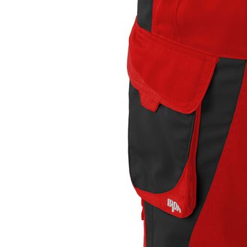 QUALITEX HIGH QUALITY WORKWEAR Arbeitsshorts Handwerker-Shorts IRON mit 13 Taschen aus Lyocell, Cordura & Stretch (1-tlg) moderne, kurze Arbeitshose - Strapazierfähig - Funktional-Erweiterbar