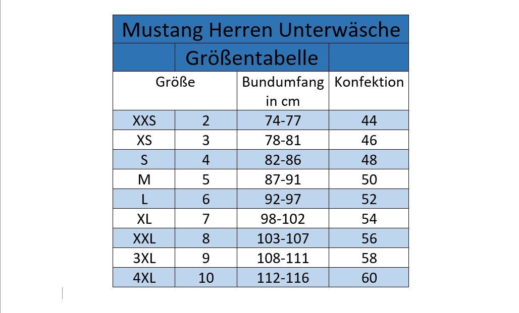 MUSTANG Boxershorts Mustang Herren SLIP EMILIO günstig online kaufen