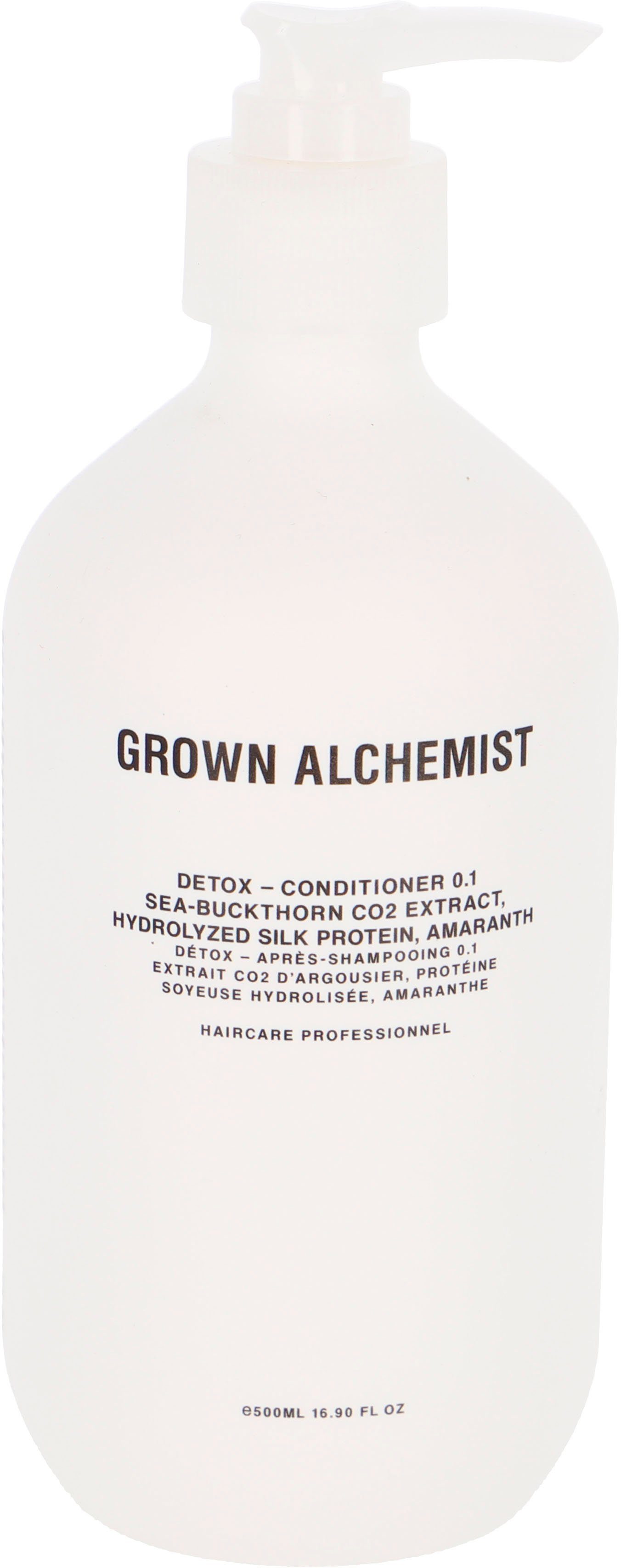 GROWN ALCHEMIST Haarspülung Detox - Conditioner 0.1, Sea-Buckthorn CO2 Extract, Hydrolyzed Silk Protein, Amaranth 500 ml