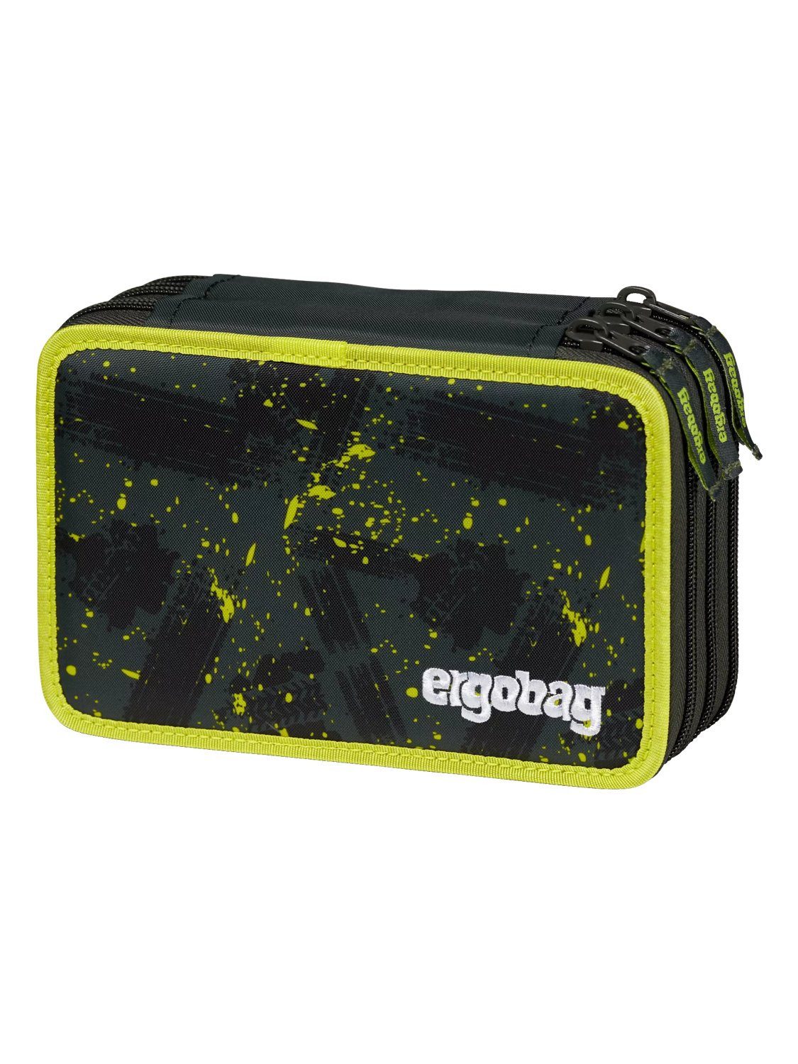 ergobag Federmäppchen Maxi Mäppchen, (41-tlg), mit Stiften befüllt