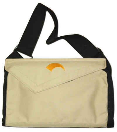 BEAZZ Messenger Bag Umhängetasche Herren, Fahrradtasche, Laptoptasche Canvas sand, Canvas - hochwertig, flexibel, robust