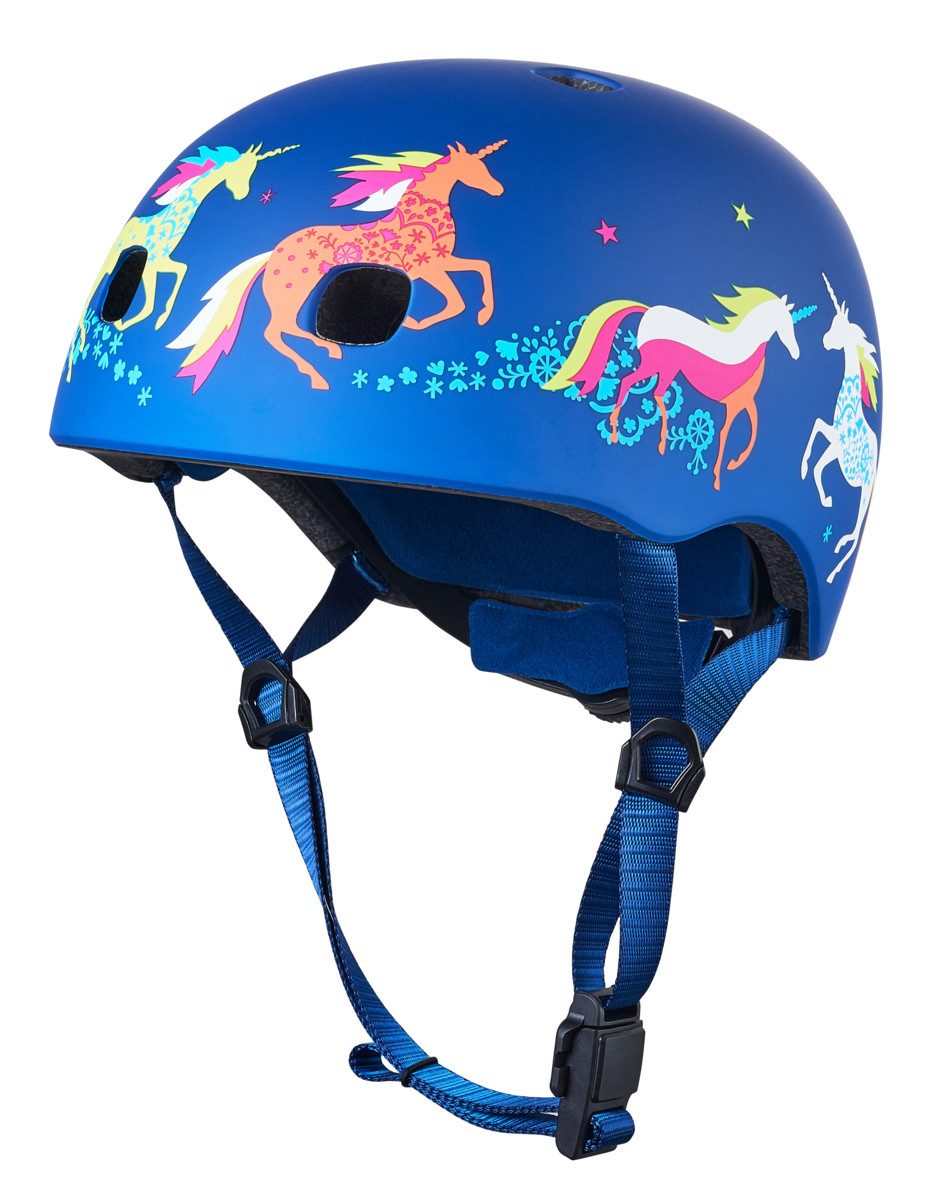 Kinderfahrradhelm micro Helm Unicorn