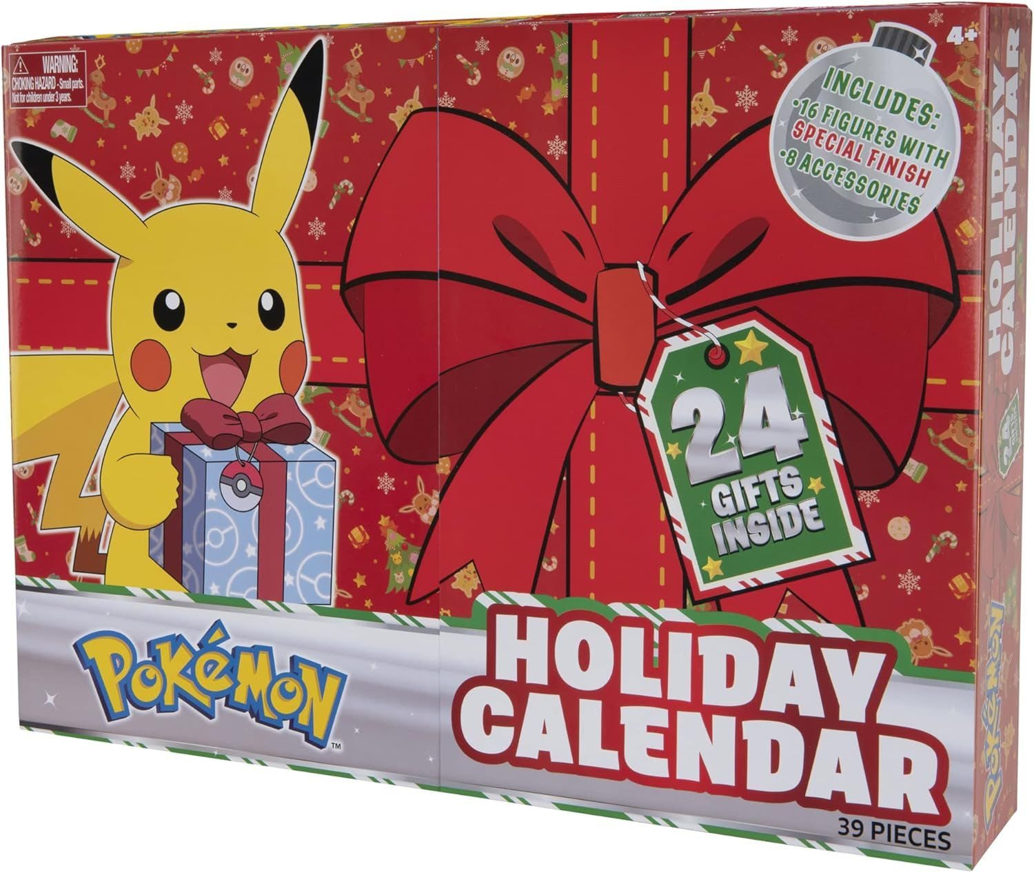 Jazwares Spielzeug-Adventskalender Календари (Pokémon, 1-tlg), Календари Pokémon