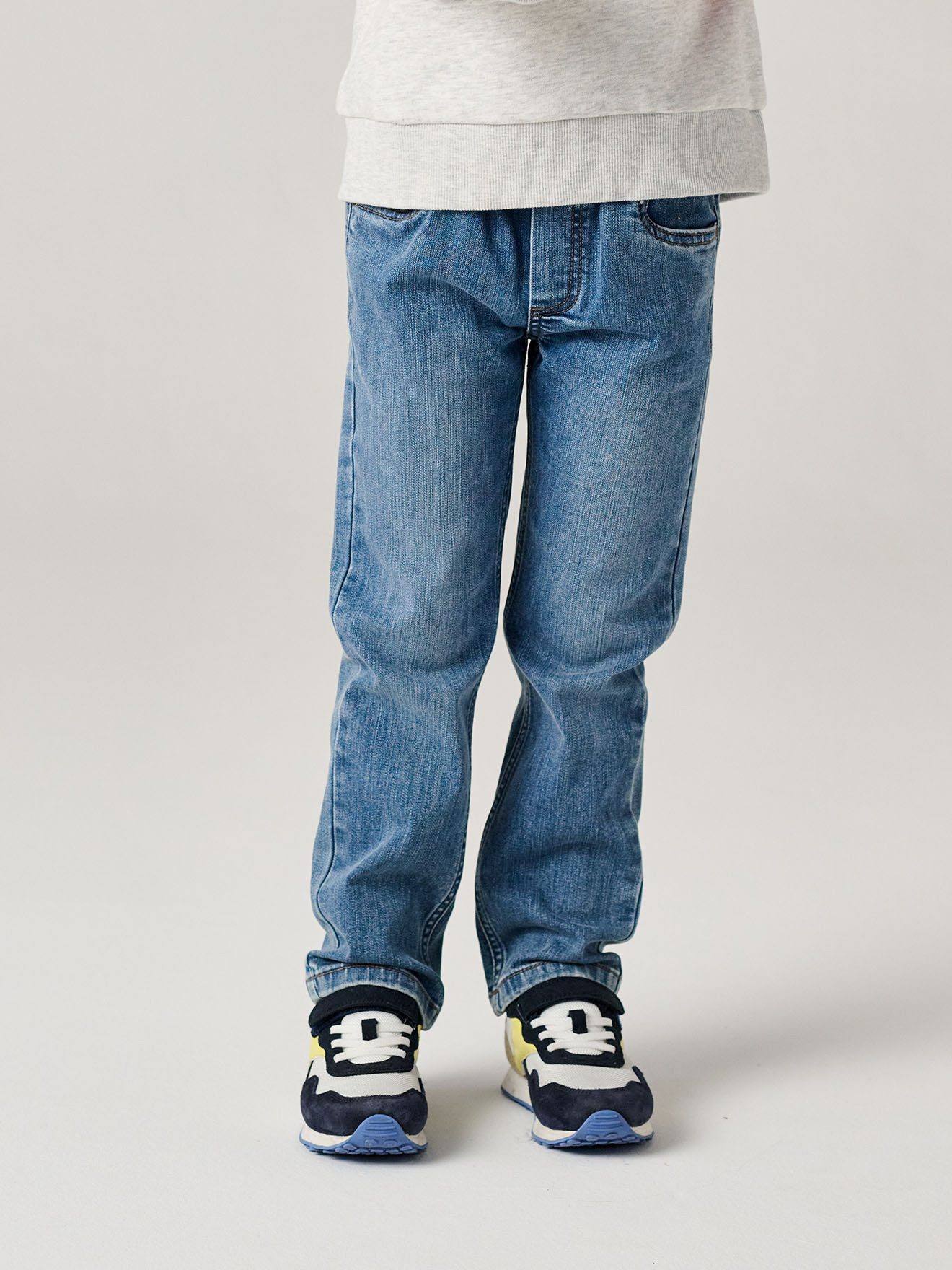 vertbaudet 7/8-Caprijeans Dehnbund, unverwuestlich, robust