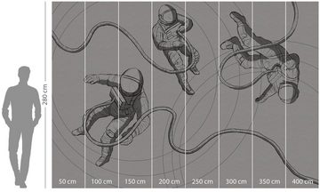 Komar Vliestapete Extraordinary Astronauts, 400x280 cm (Breite x Höhe)