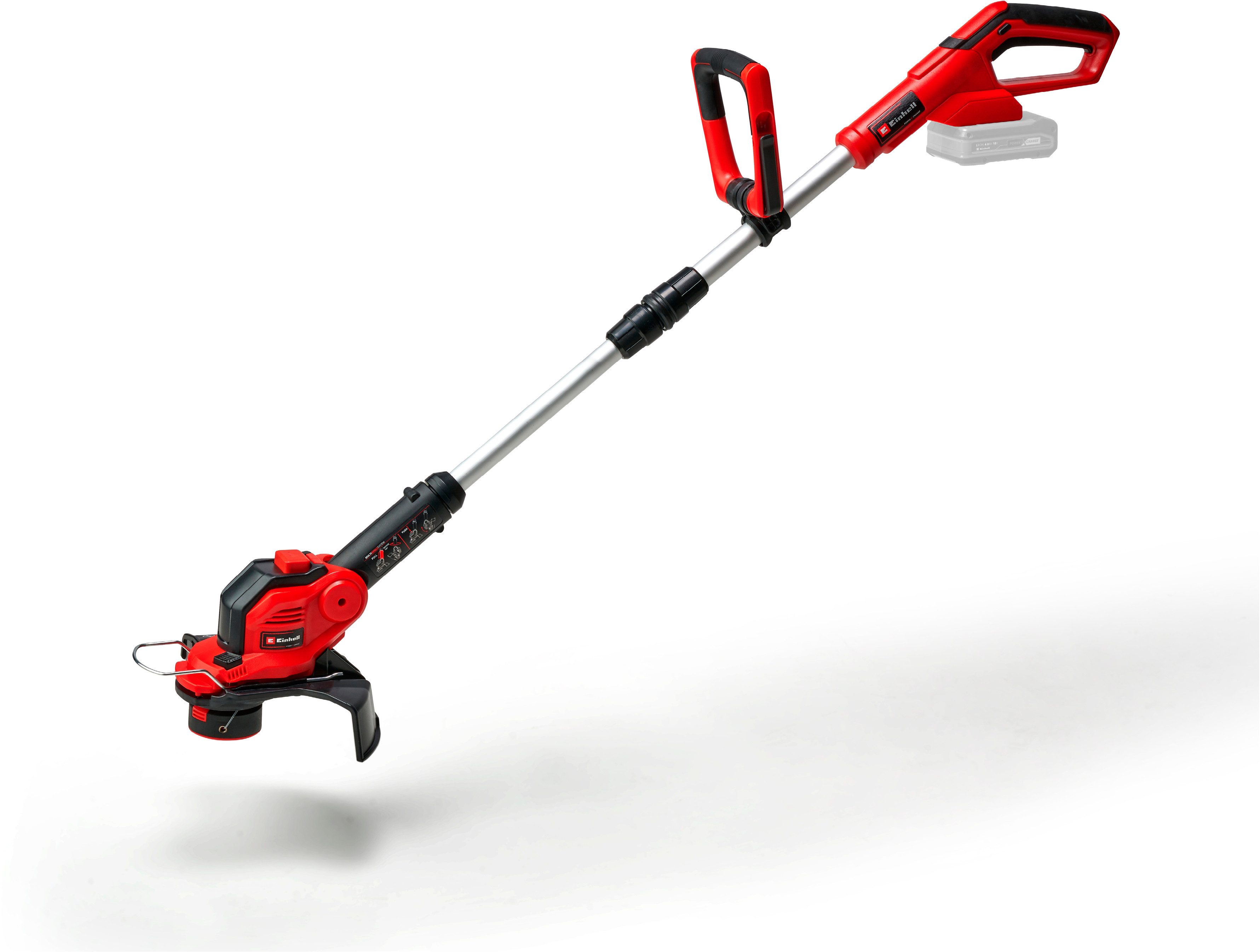 Einhell Akku-Rasentrimmer »GE-CT 18/28 Li« (1x 2,5 Ah), 28 cm Arbeitsbreite Faden, Inkl. Akku und Ladegerät – Bild 4 von 5