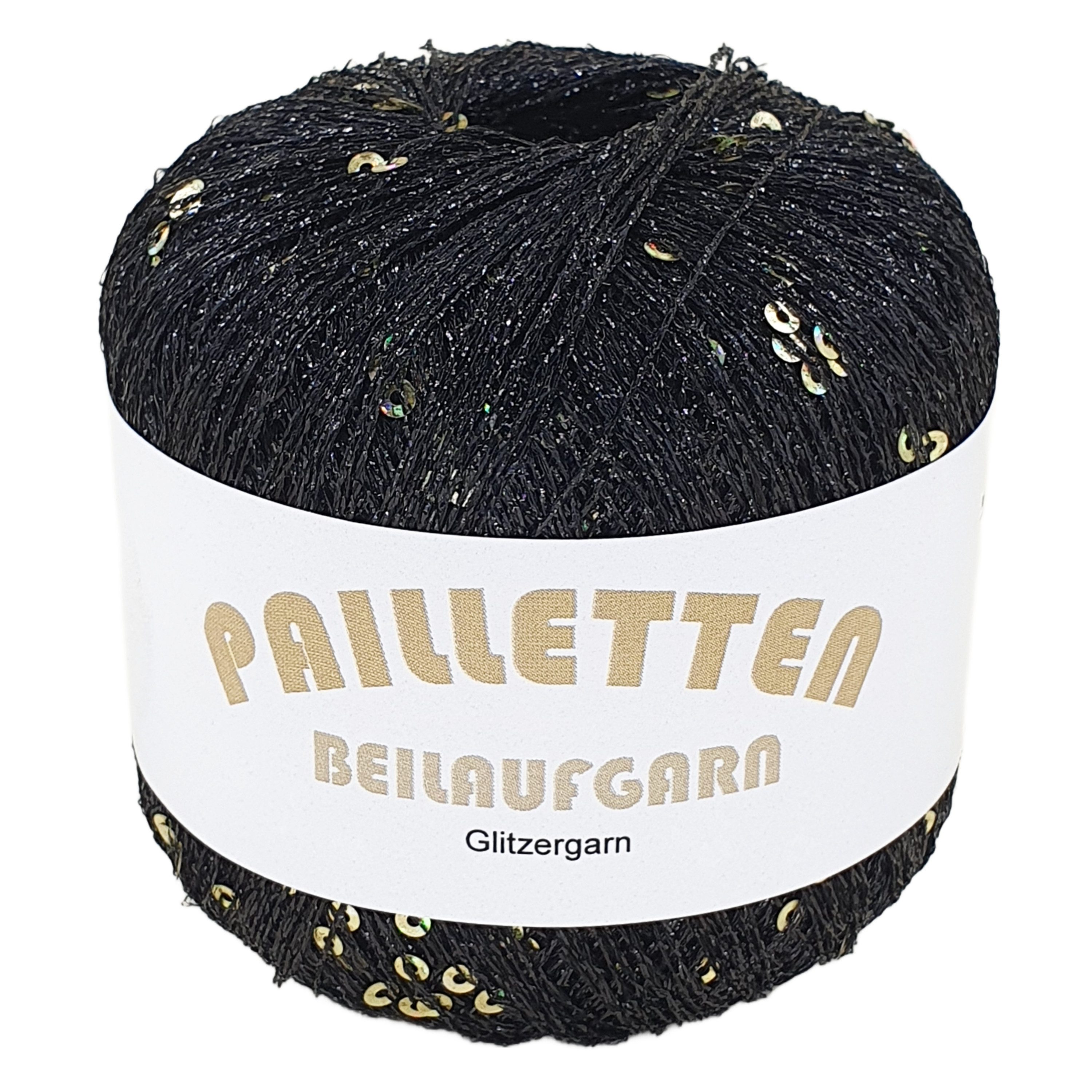 Effektgarn Pailletten Beilaufgarn auf 25 Gramm Knäuel