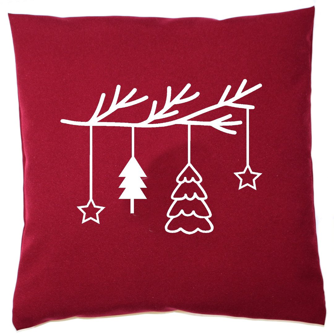 Primawela Kissenbezug Weihnachten minimalistisch Christmas Modern Schlicht Deko Bezug Advent