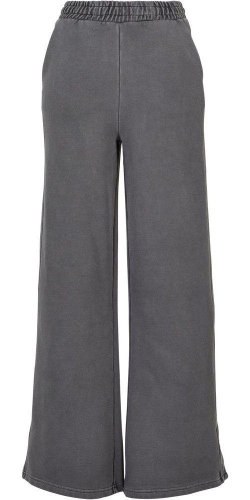 Trainingshose Ladies Heavy Terry Garment Dye Slit Pants Frauen Jogginghose