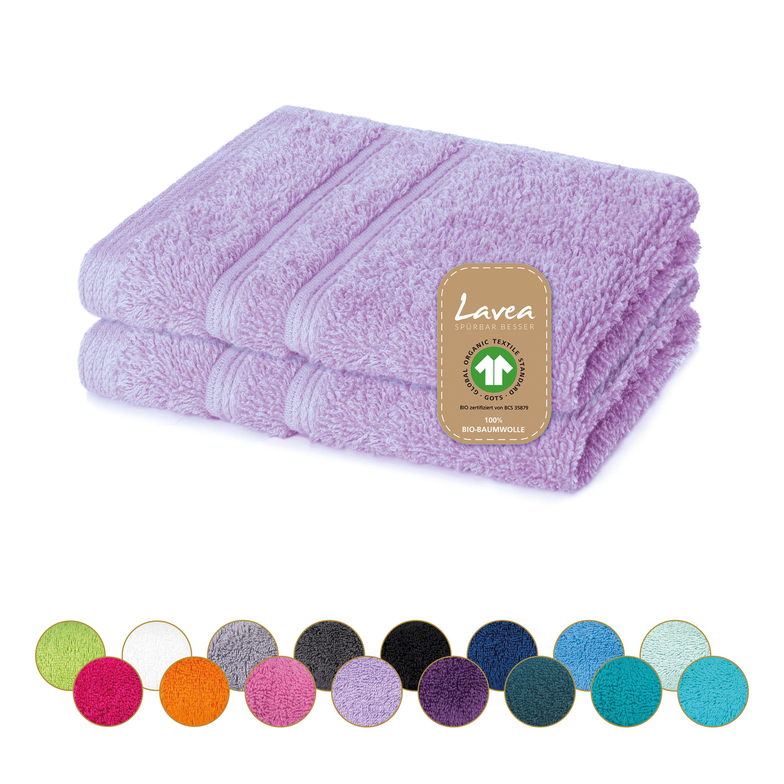 Lavea Seiftuch Bali Seiflappen 30x30 cm, Weiches Bio-Baumwollfrottee (Set, günstig online kaufen