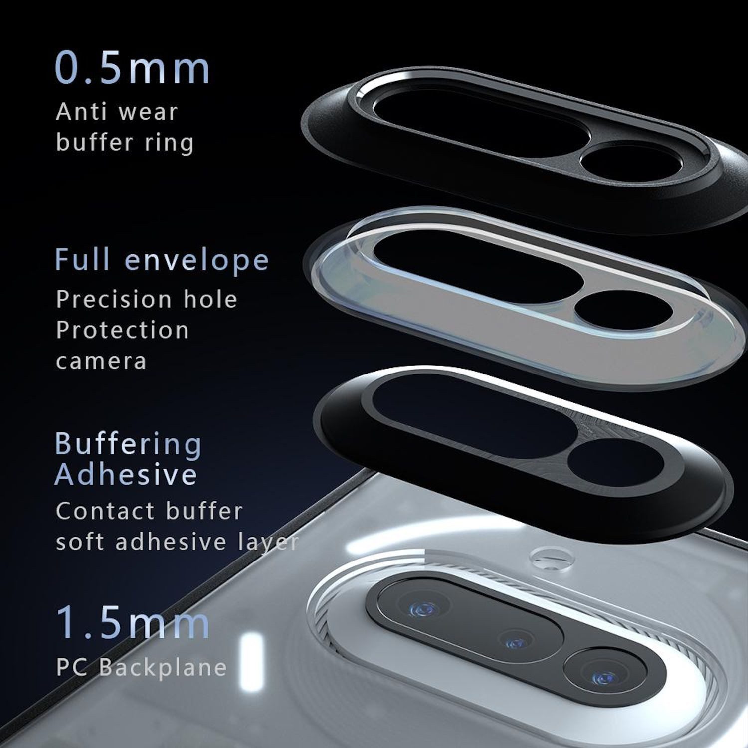 Wigento Handyhülle Für Nothing Phone 3a Armor MagSafe TPU + PC Schutz Hülle Case Schwarz, Stilvoll, MagSafe, präzise Passform