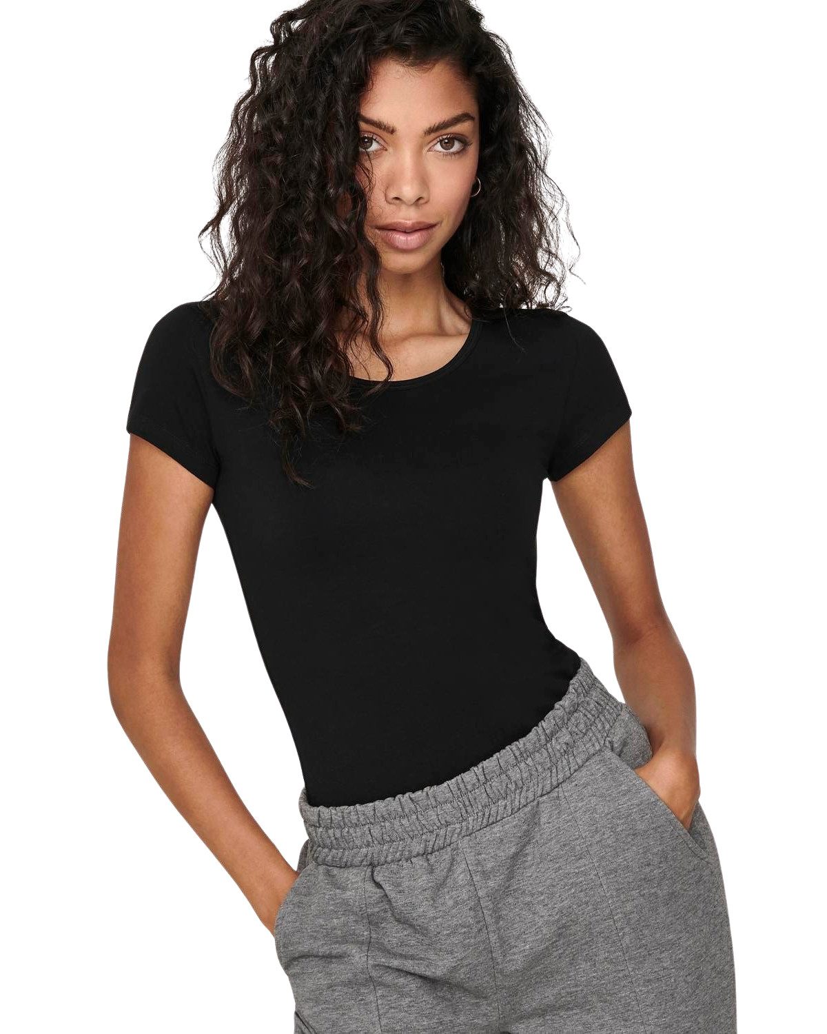 ONLY T-Shirt (Set) basic Rundhals Shirt günstig online kaufen