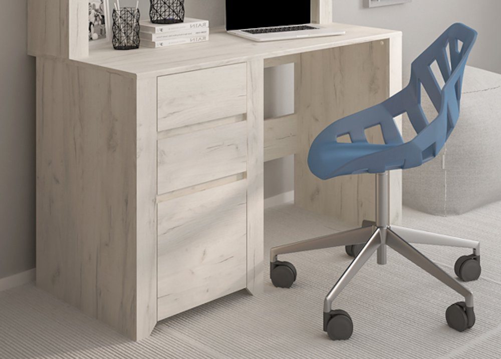 Feldmann-Wohnen Schreibtisch »ANGEL« (PC-Tisch, Computertisch), - mit