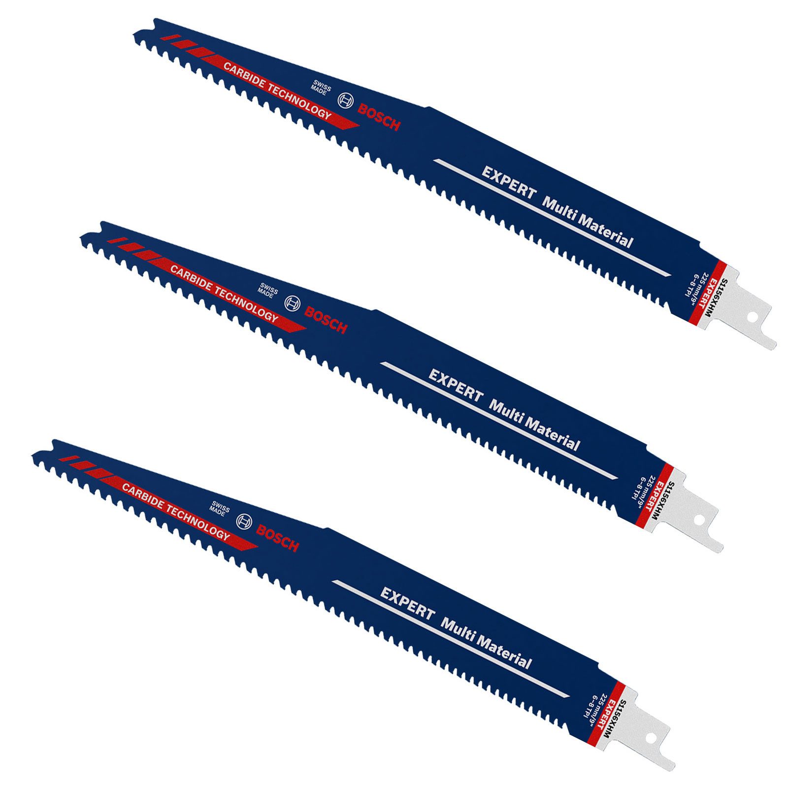 Thumbnail - Bosch Professional Sägeblatt S1156XHM, Säbelsägeblatt 3x S1156XHM mit gratis EXPERT Schildmütze