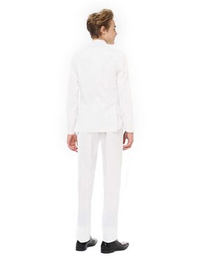 Opposuits Kostüm Weißer Konfirmationsanzug für Jungen zur Jugendwei, Egal ob zur Konfirmation, Jugendweihe, Hochzeit oder Kommunion, der Wh