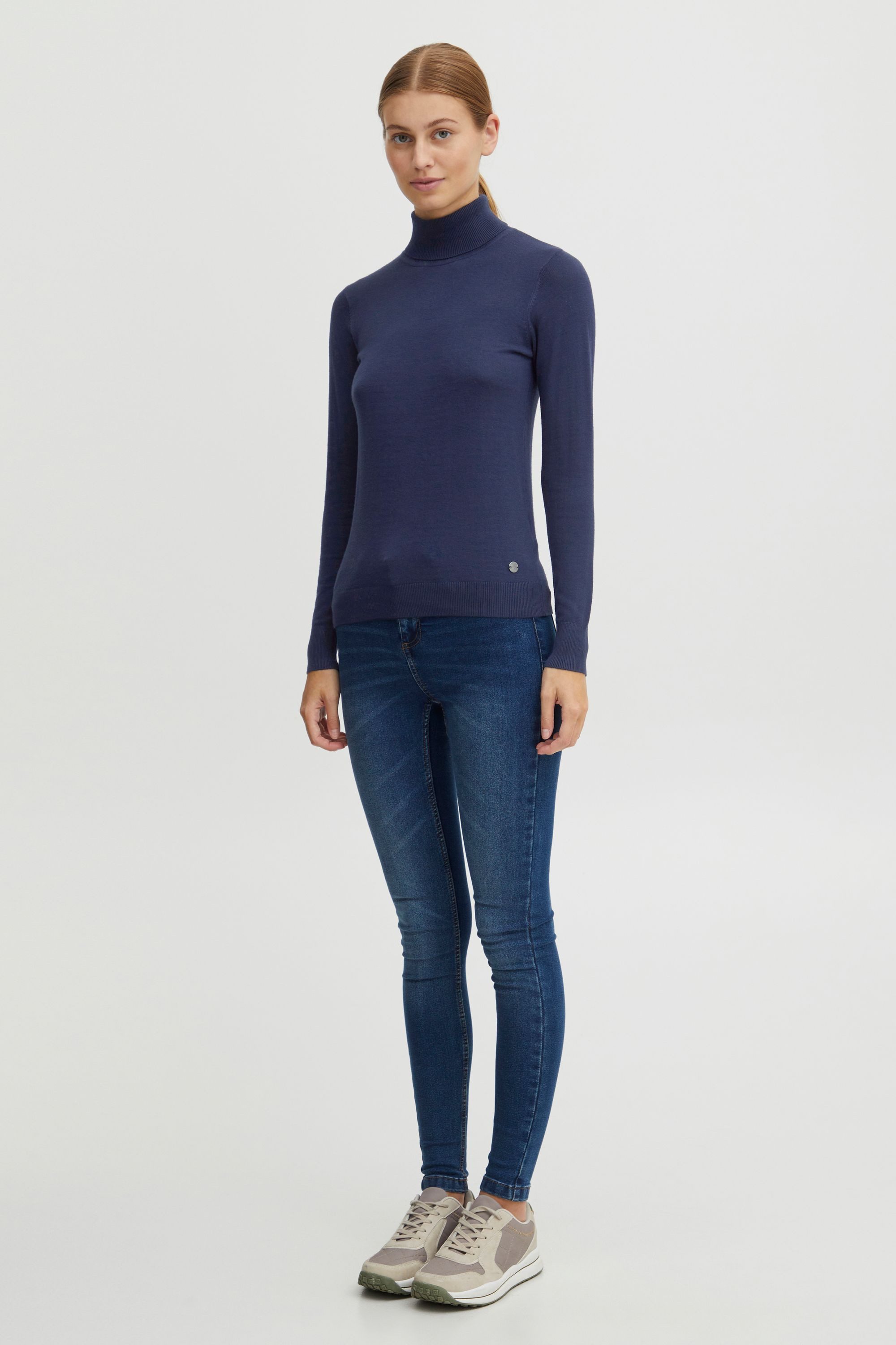OXMO Rollkragenpullover OXKatja 21800091-ME günstig online kaufen