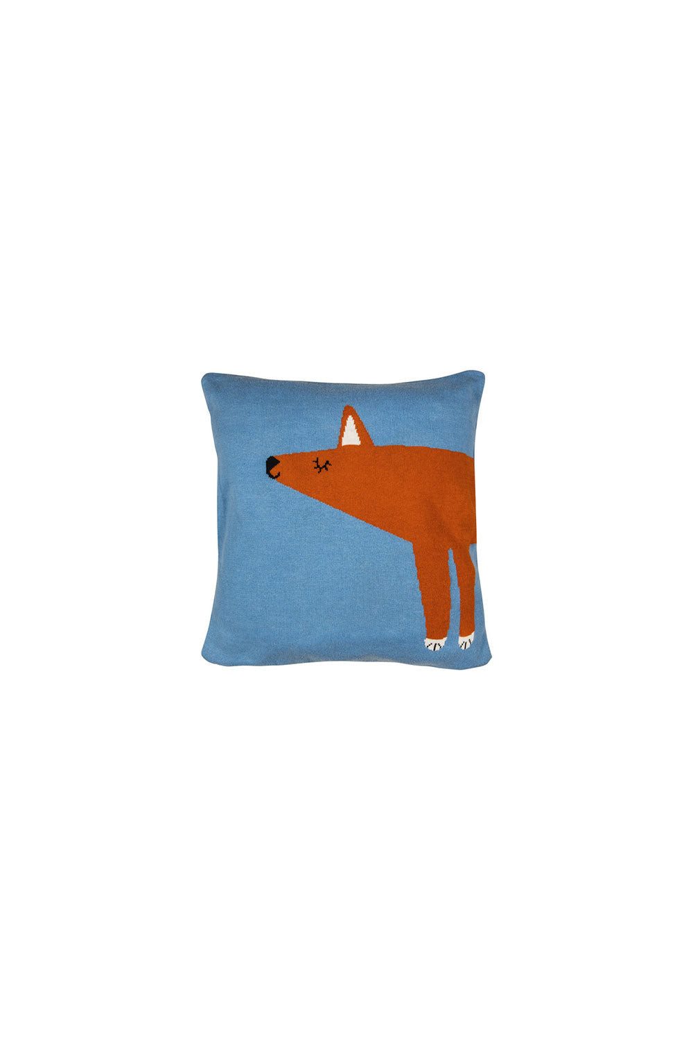 Tranquillo Kissenbezug Kinder FOXY 35x35 cm Bio-Baumwolle Reißverschluss weicher Bezug