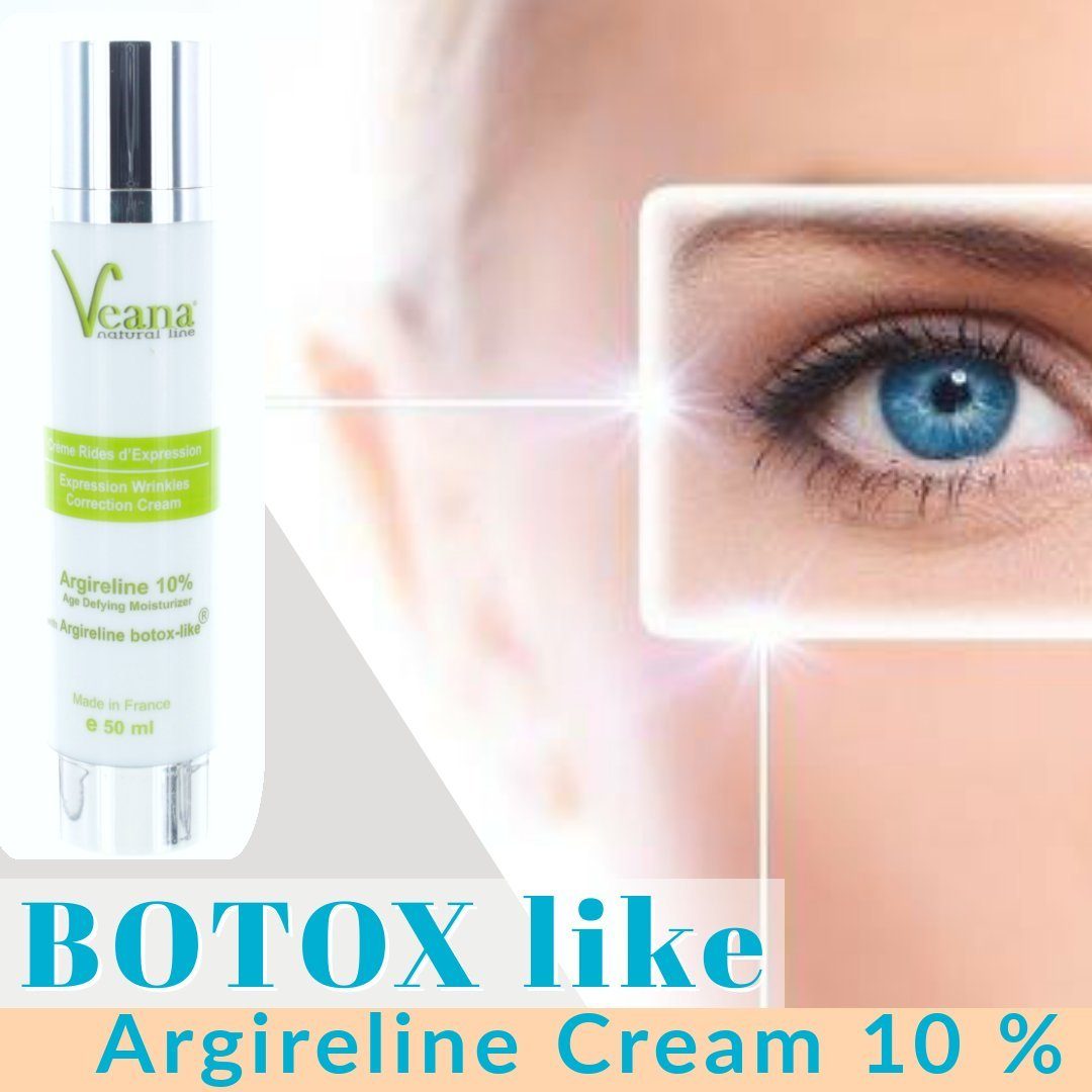 (50ML), Anti-Aging-Creme 10% CREME ARGIRELINE makellose frische Haut, Veana Haut Anti-Aging,