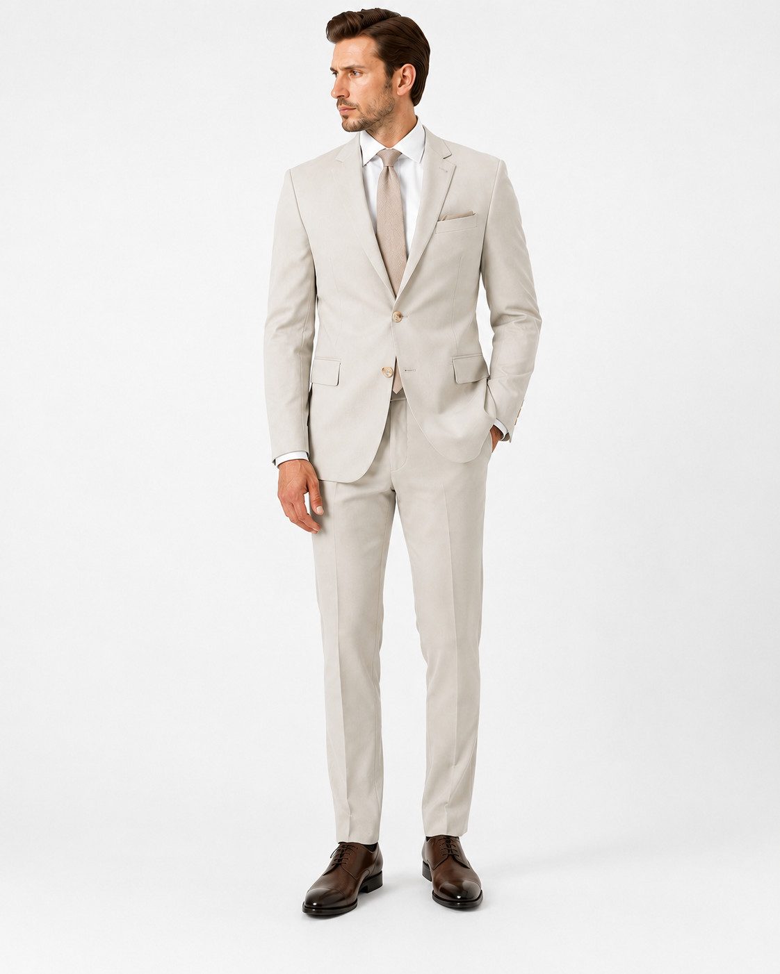 Guild Clothing Anzug Herren Business 2-tlg. Extra Slim Fit (Anzughose & Sakko, 2-tlg., Anzug Set) für Hochzeiten, Einladungen, den Business, besondere Anlässe