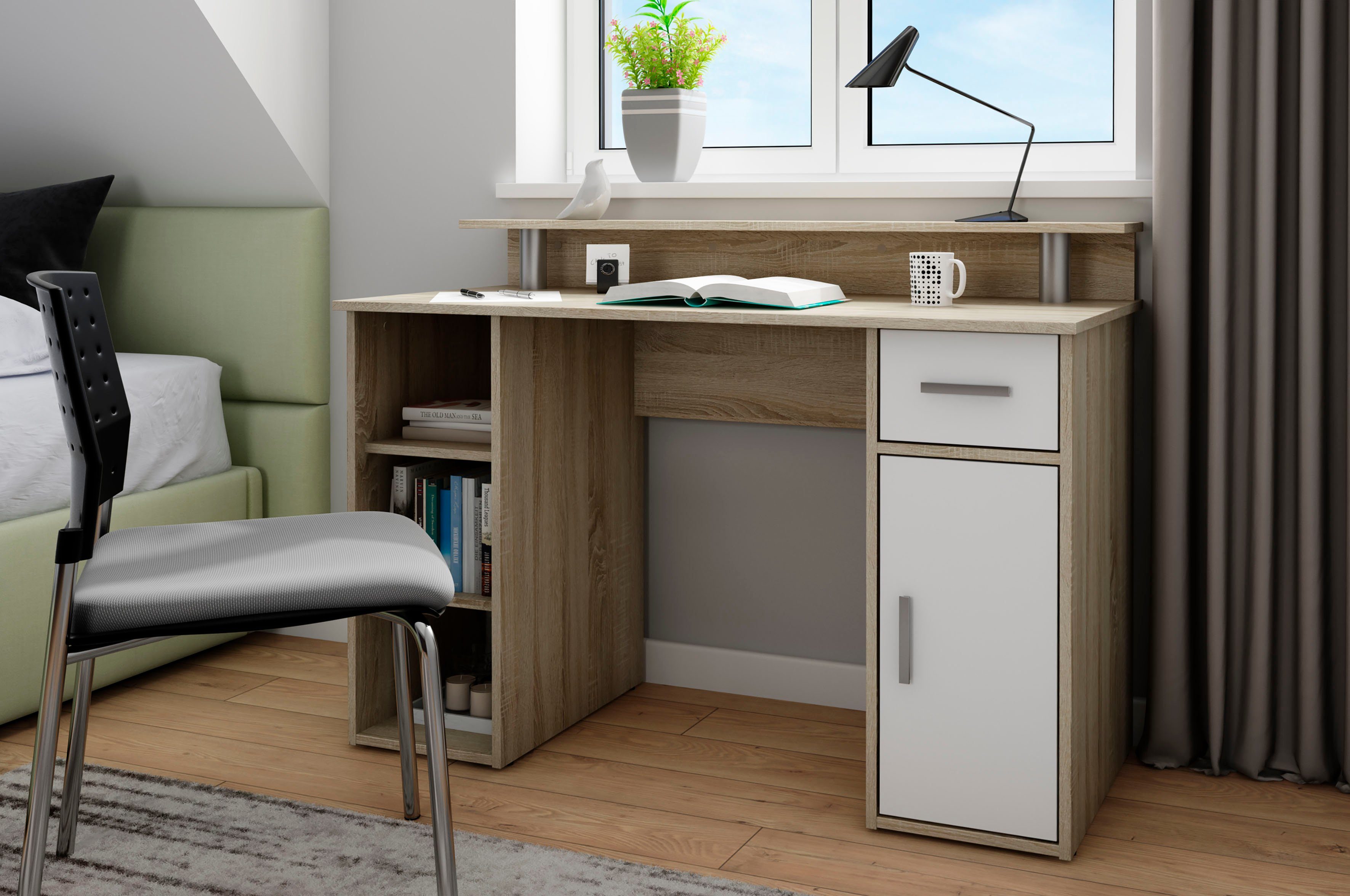 byLIVING Schreibtisch Diego, Breite 120 cm