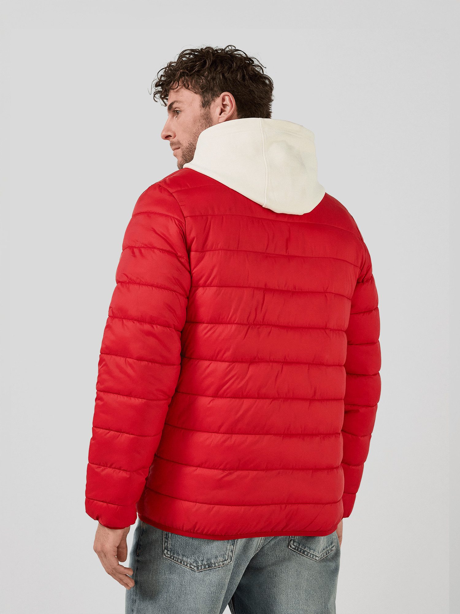 FC Bayern München Steppjacke FC Bayern München, Steppjacke Essentials, Herren, Rot