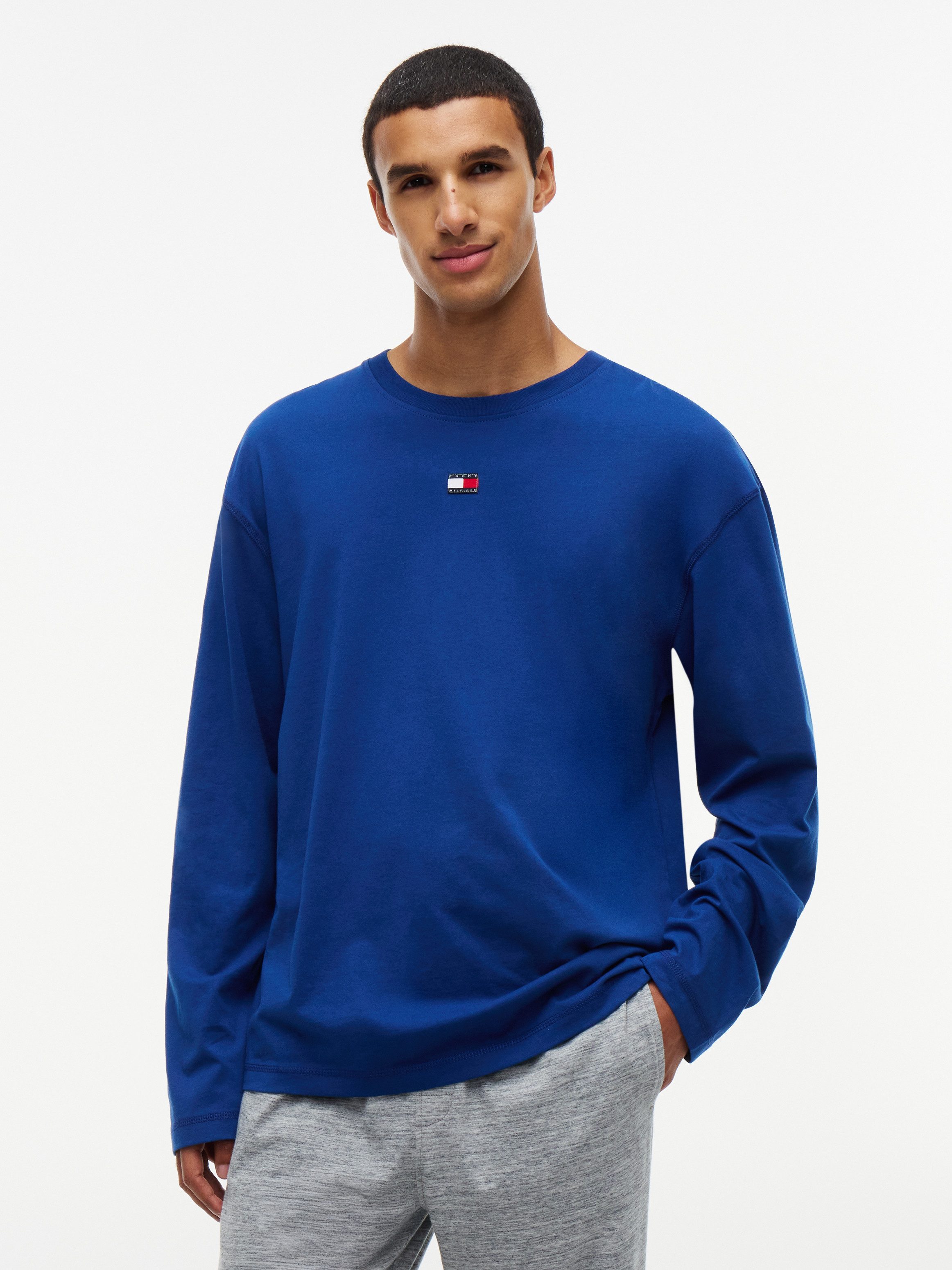 Tommy Hilfiger Underwear Pyjamaoberteil Basic, Rundhalsausschnitt