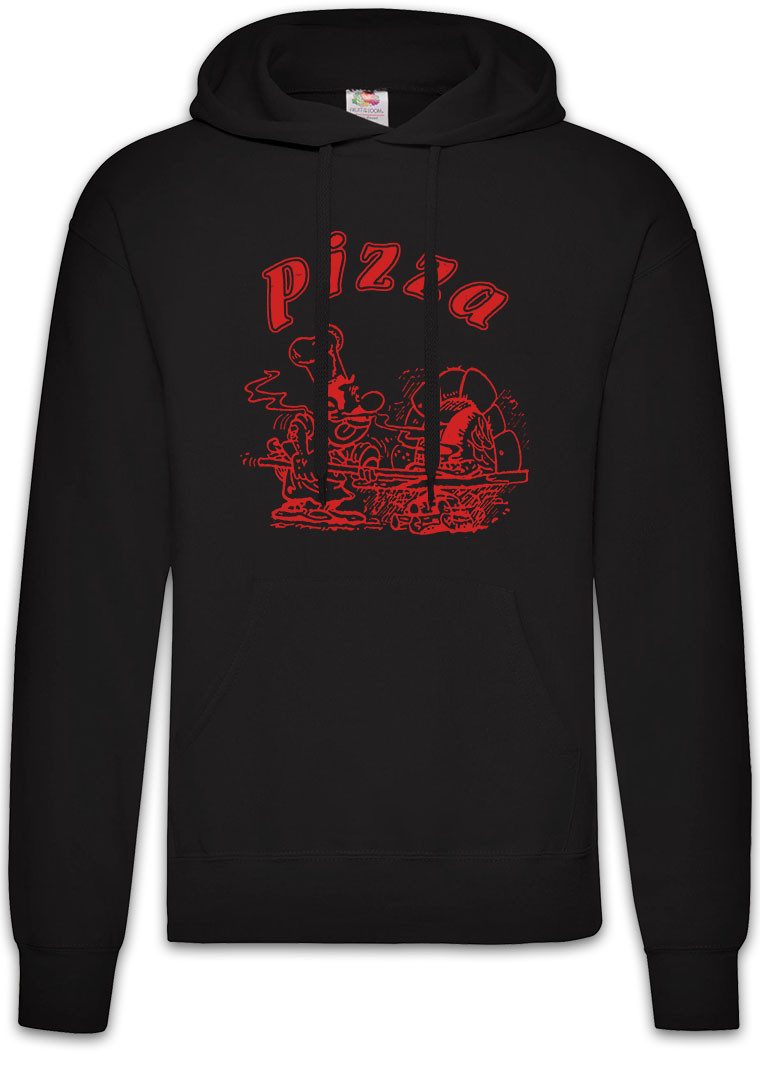Hoodie Pizza Box D Herren Hoodie Italia Pizzeria Italien Tratorria Zeichen