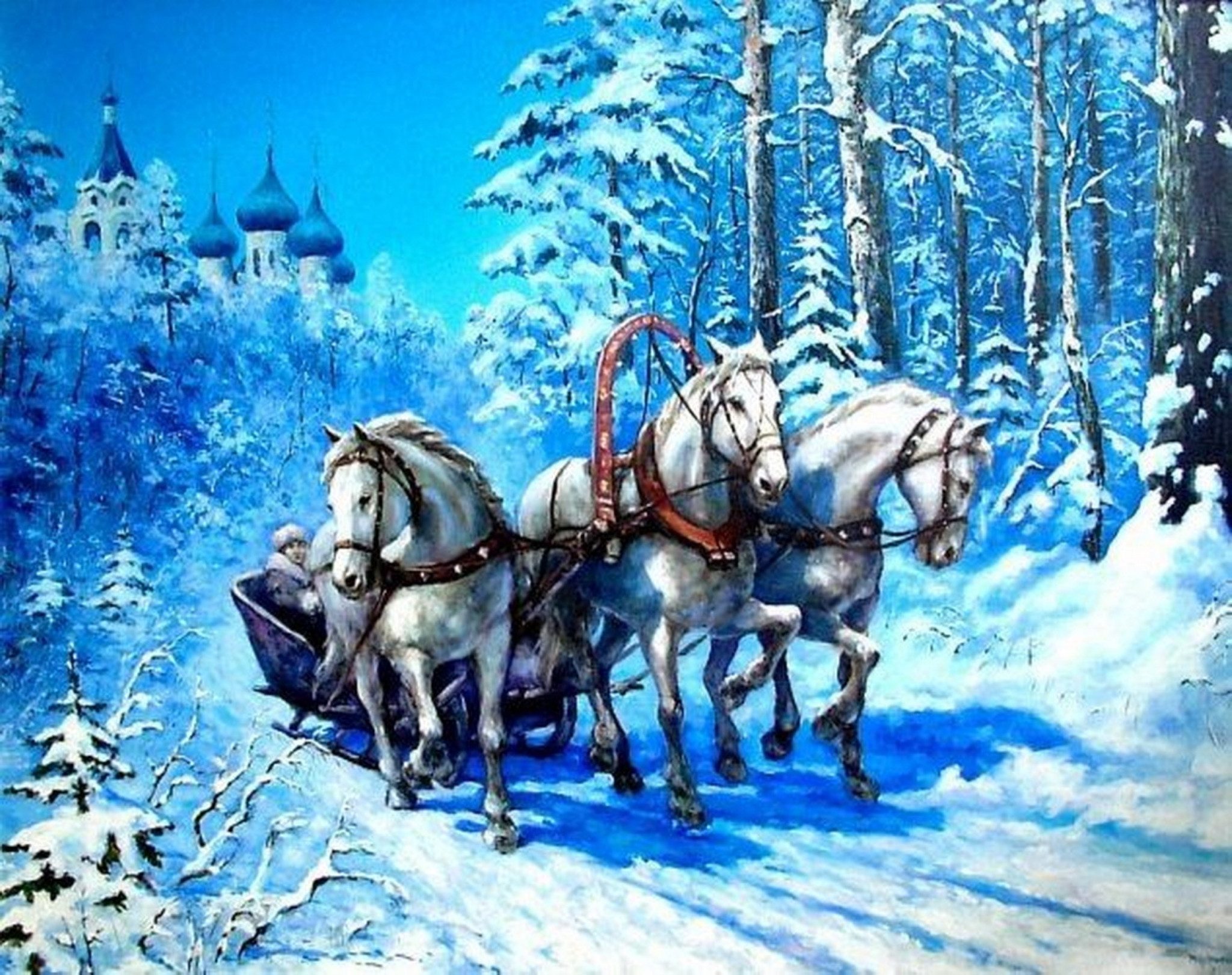 LaCute Malen nach Zahlen XL 5d Diamond Painting Weiße Pferde Malen nach Zahlen 50x65cm (Komplettset für 5D Diamond Painting inklusive Leinwand, Diamanten und Werkzeugen, Diamond Painting Set mit Zubehör für DIY-Kreativität und Entspannung), 50x65cm 5D Diamond Painting mit präziser Klebeschicht & Zubehör