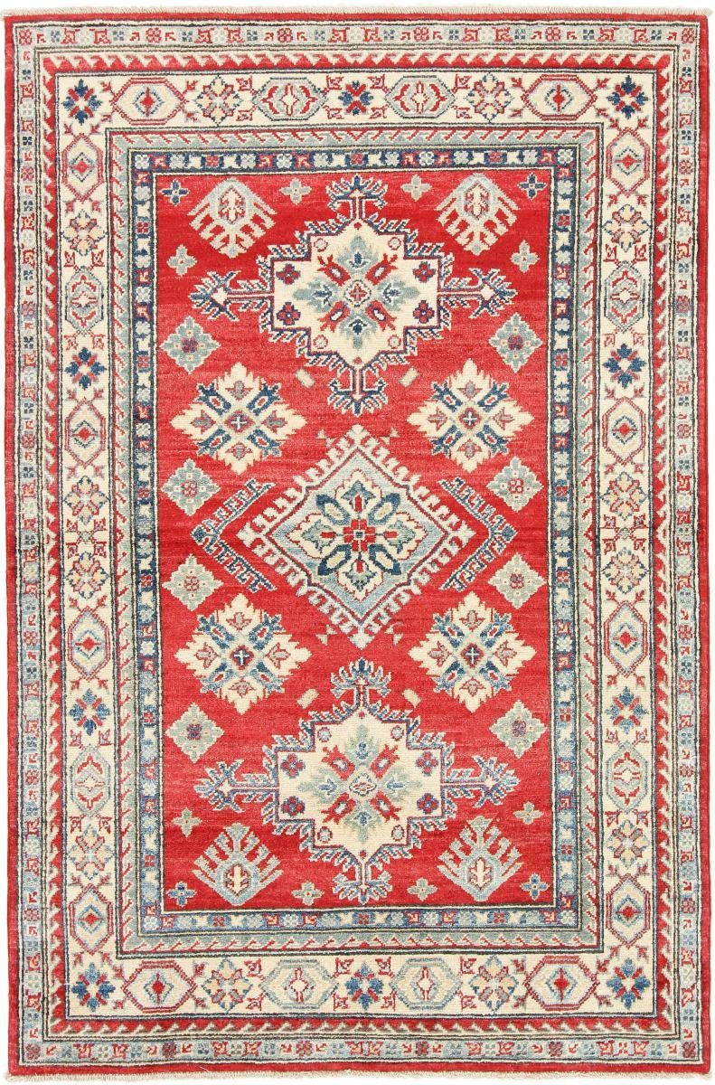 Orientteppich Kazak 119x181 Handgeknüpfter Orientteppich, Nain Trading, rechteckig, Höhe: 5 mm