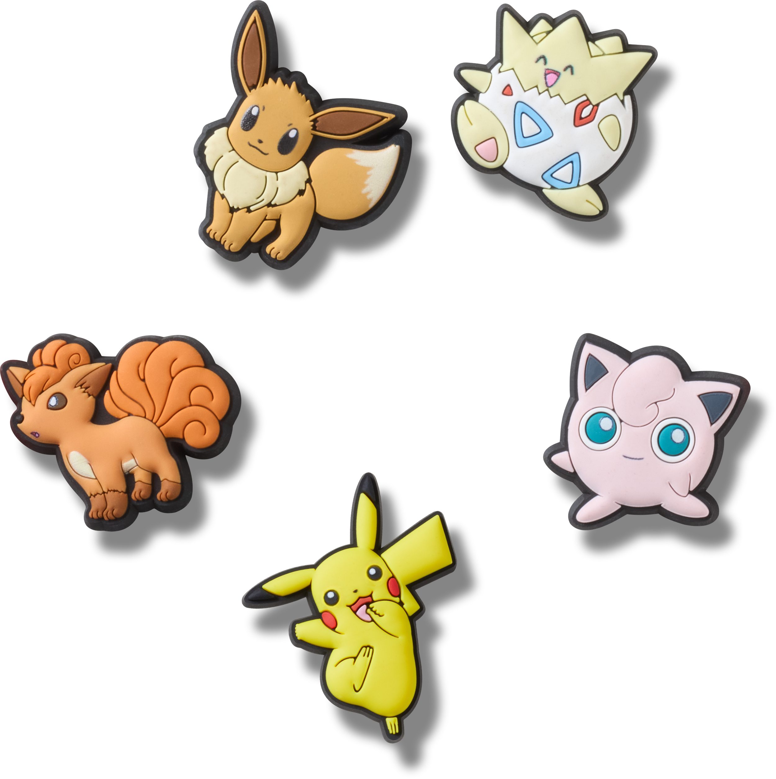 Crocs Schuhanstecker Jibbitz "Pokemon Character" (Set, 5-tlg., Kein Spielzeug. Nicht für Kinder unter 3 Jahren geeignet), Pokemon Anstecker