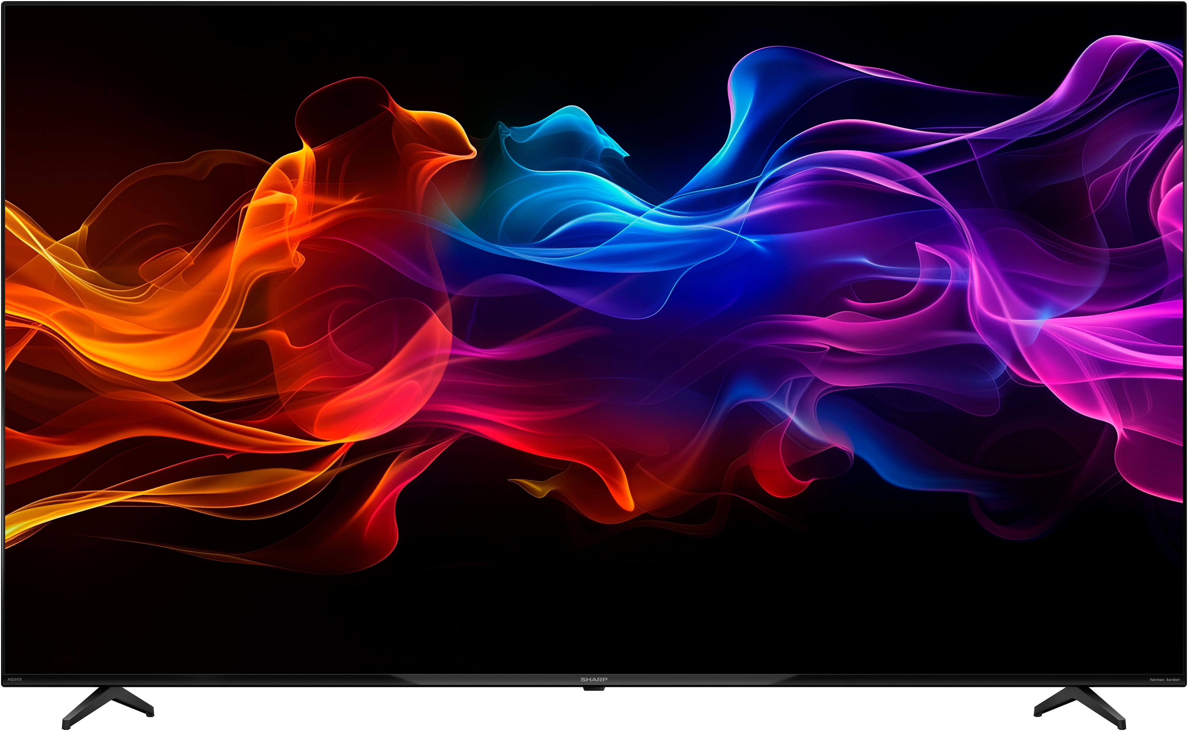 Sharp 4T-C70HPx QLED-Fernseher (177 cm/70 Zoll, 4K Ultra HD, Google TV, Smart-TV)