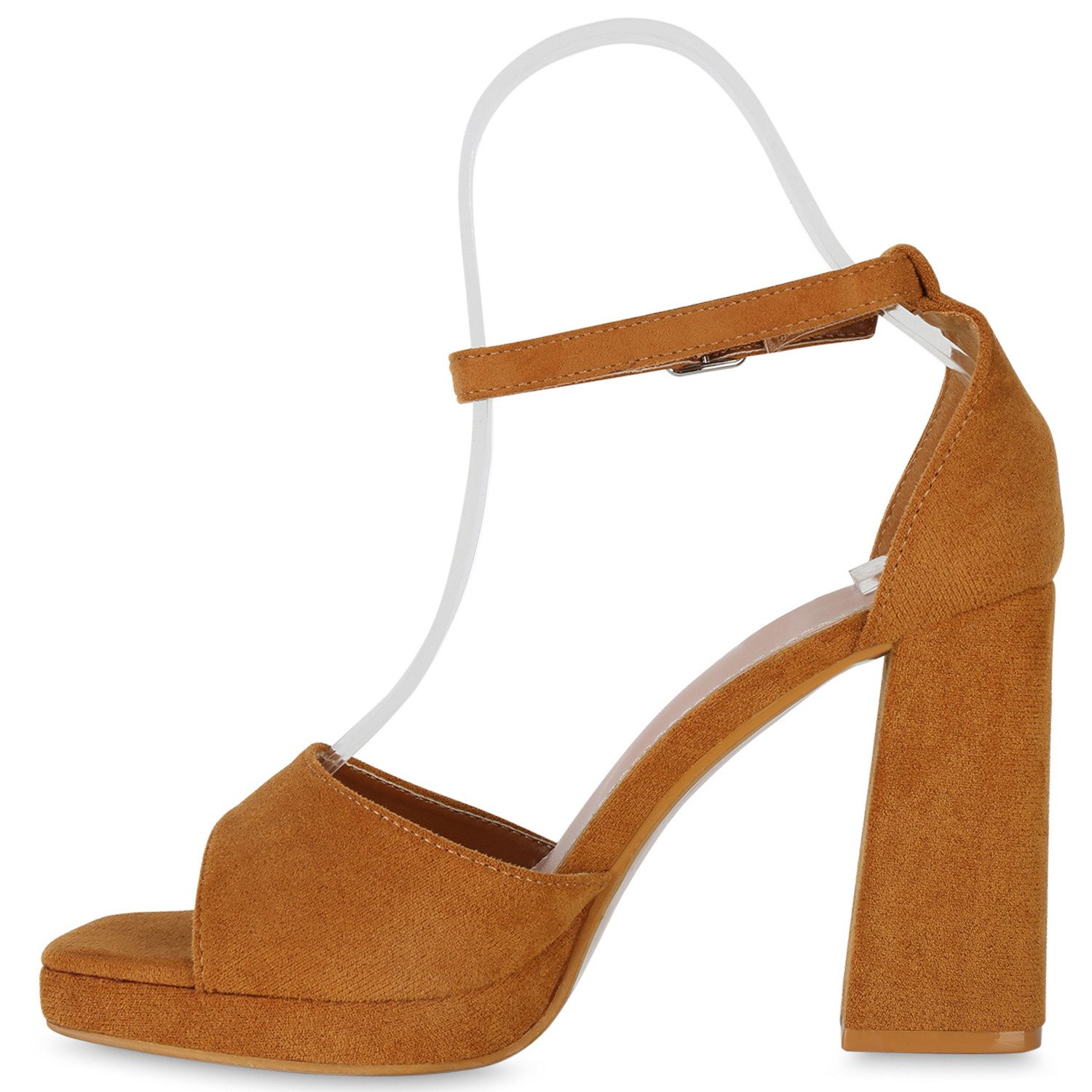 VAN HILL 840399 Riemchensandalette Damen Riemchensandaletten Sandaletten Pl günstig online kaufen