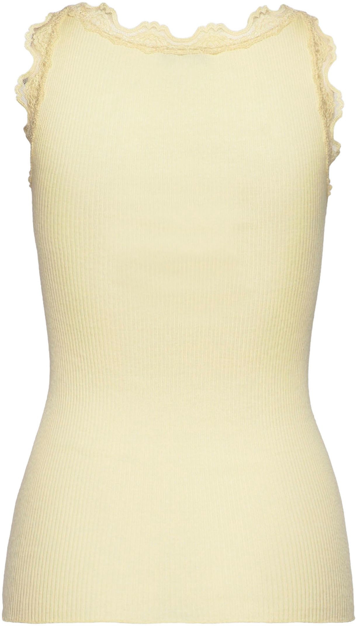 rosemunde Tanktop Babette Silk Top Vintage-Spitzenbesatz, breite Träger, fe günstig online kaufen