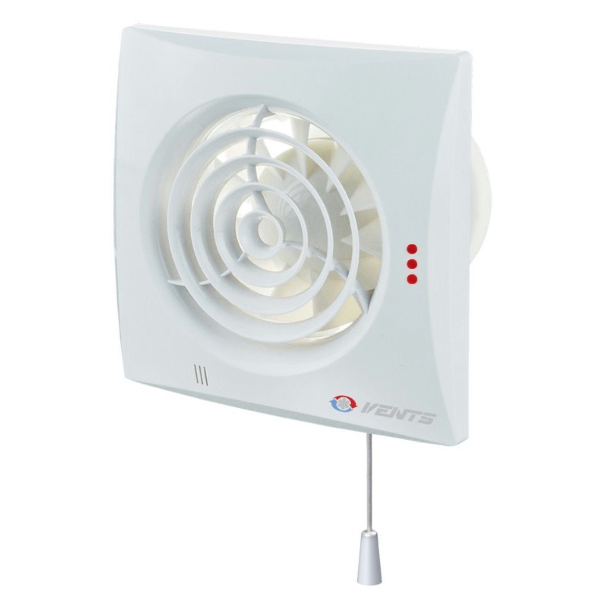 150 Quiet Feuchtesensor Extra VTH, Vents Kleinraumventilator Wandventilator