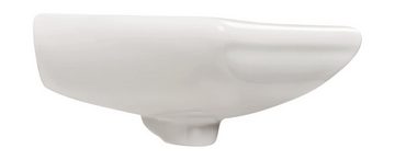 aquaSu Waschbecken scaLma (Hänge-Waschtisch, 1-St., Eck-Waschtisch), 48 cm, Eck-Waschbecken, Handwaschbecken, Weiß, Überlauf, 572101