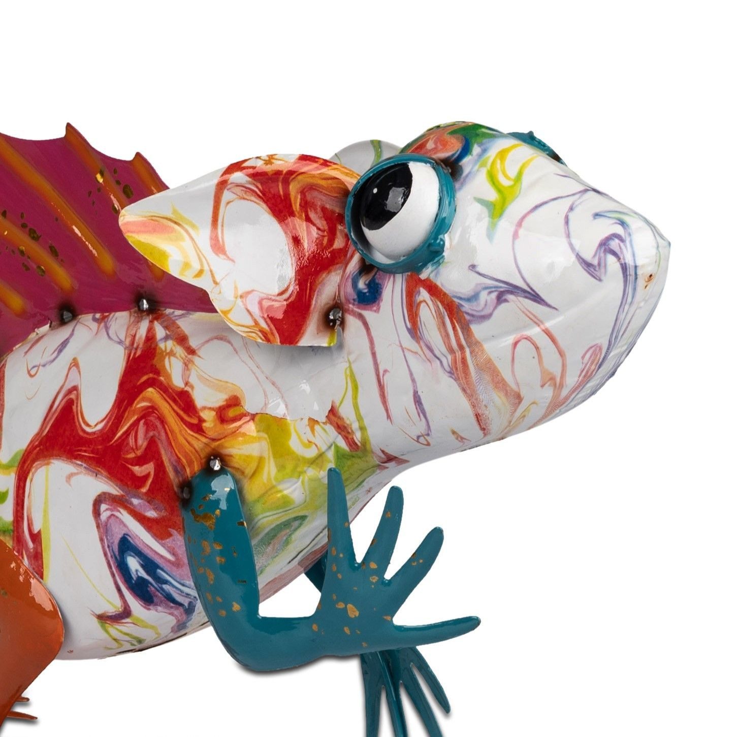 formano Dekofigur Street Art, Höhe: 25,5cm, Farbe: Mehrfarbig, Motiv: Leguan