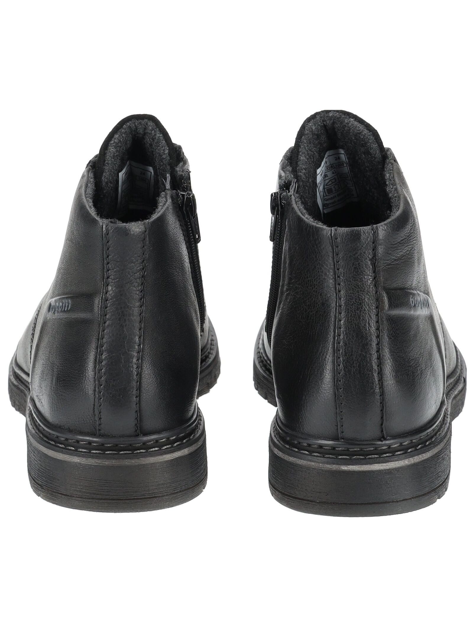bugatti bugatti Stiefelette Leder Schnürstiefelette