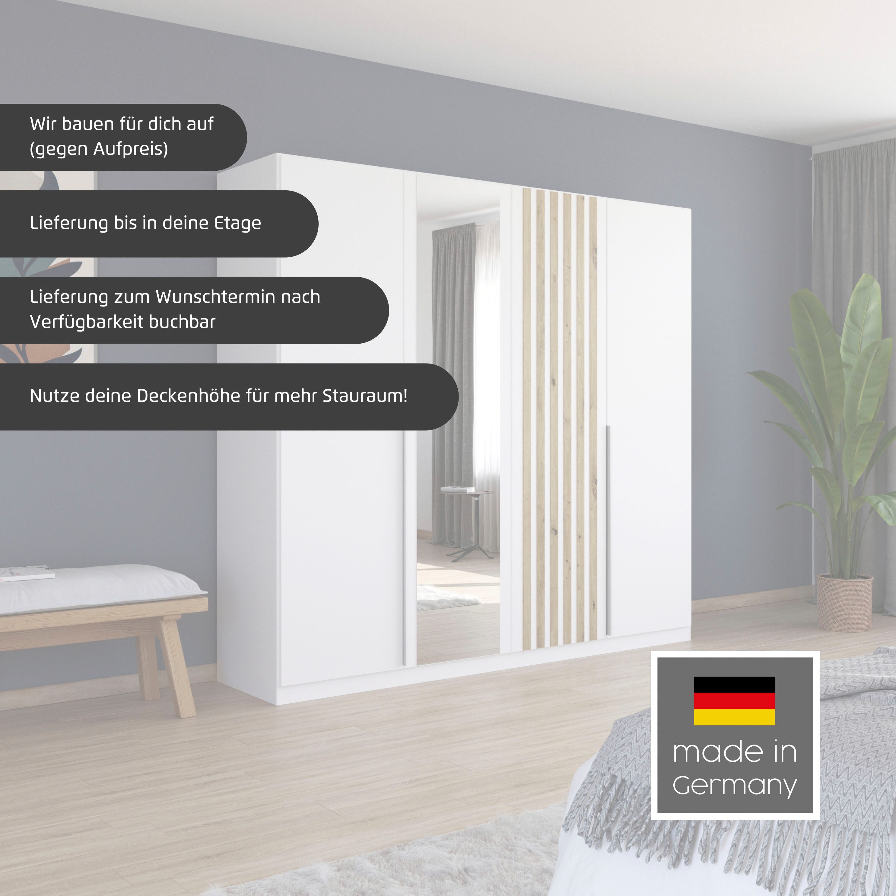 rauch Schlafzimmer-Set Lamella, (Set), mit eleganter günstig online kaufen